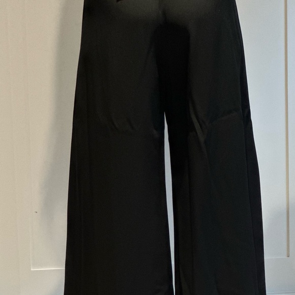 Sonia Rykiel Black Wide Leg Ankle Pants - Picture 6 of 6